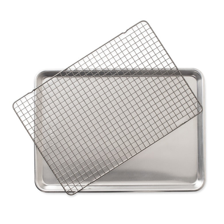 Half Sheet, baking w/grid NW 43172