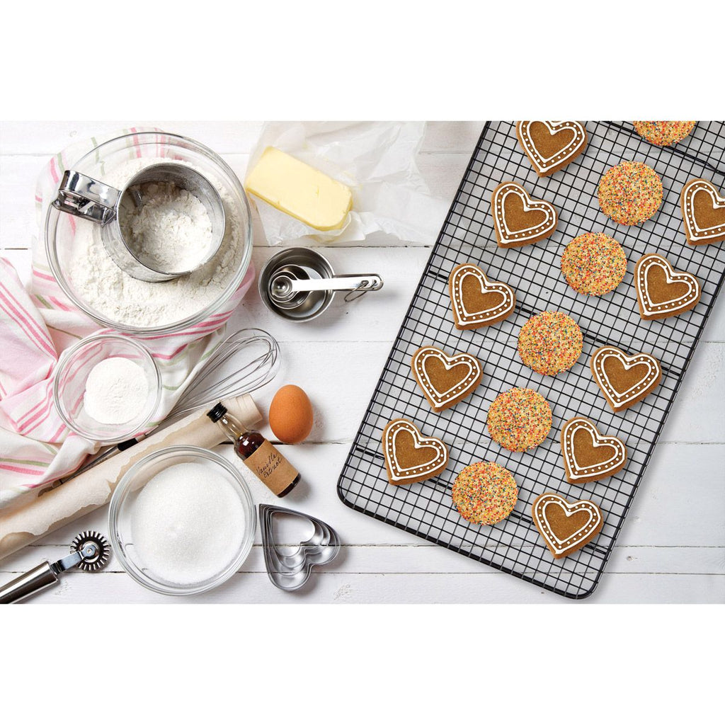 Cooling Rack Prof Baking Non-Stick 10 x 18 Mrs. A HIC 43195