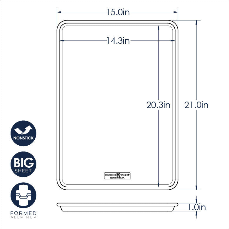 Sheet Pan, Big Brilliant 21x15 NW 13210