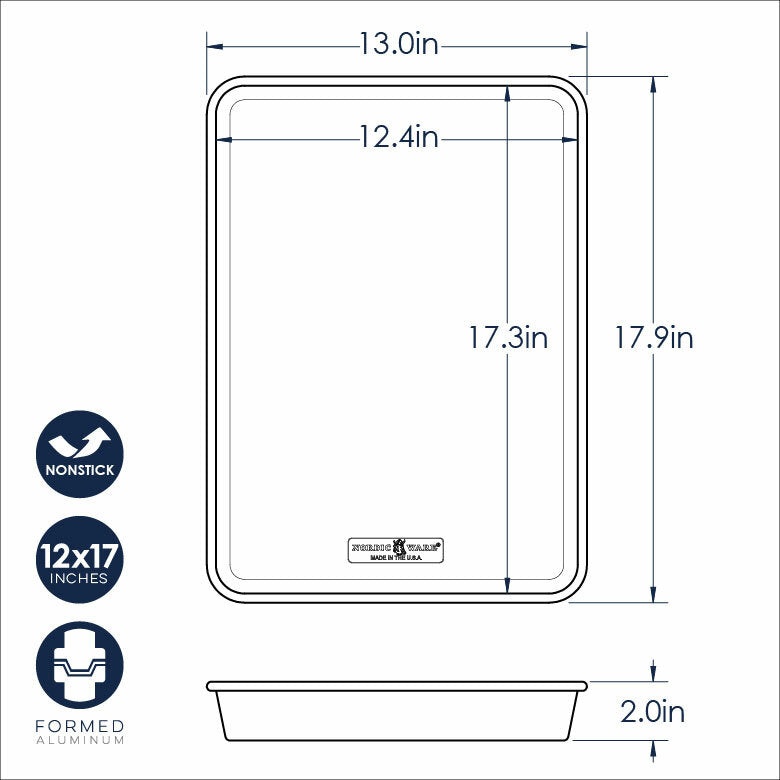 Sheet Cake Pan, high sided Nat. NW 44750