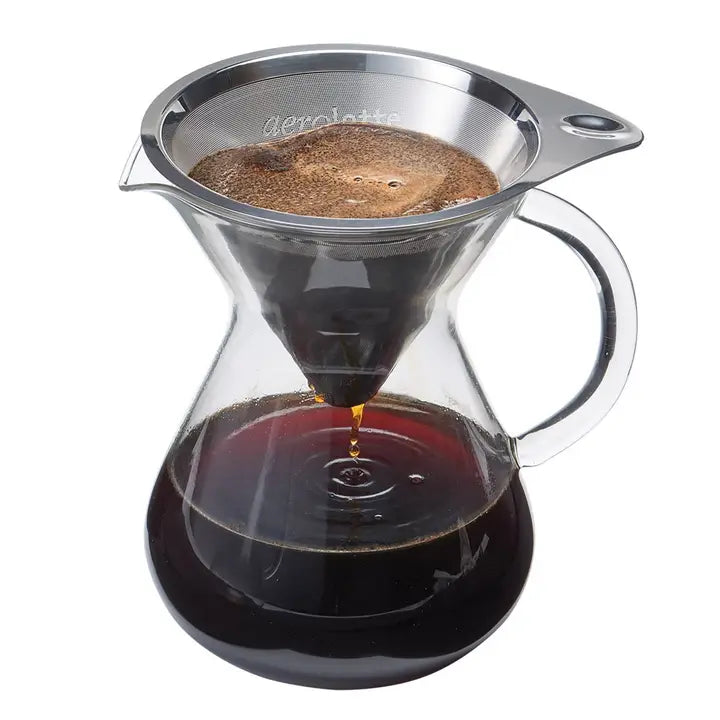 Drip Coffee Maker & Microfilter 12oz Aerolatte HIC 090