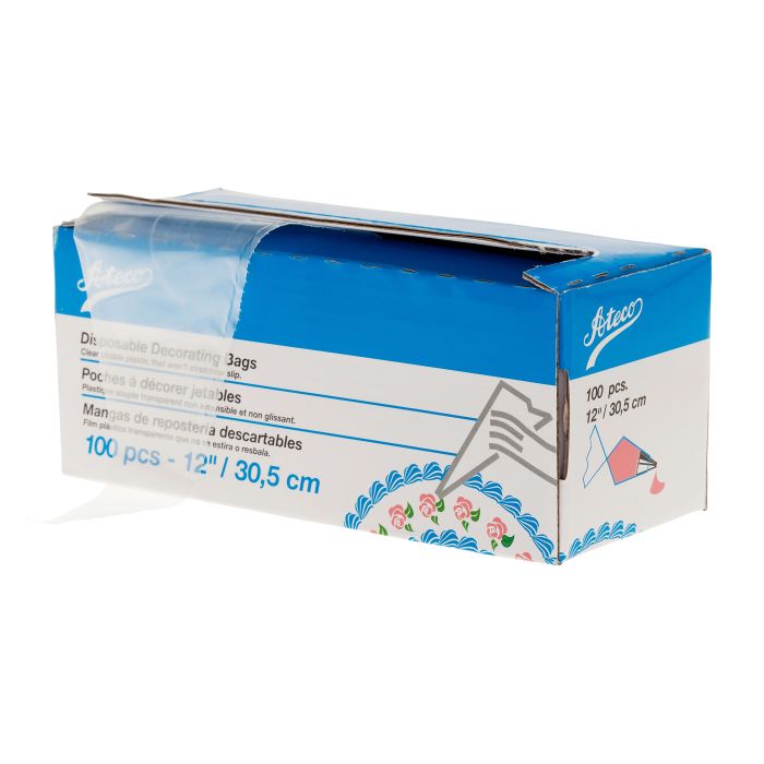 Pastry Bags, Disposable Box of 100 Ateco HIC 47712