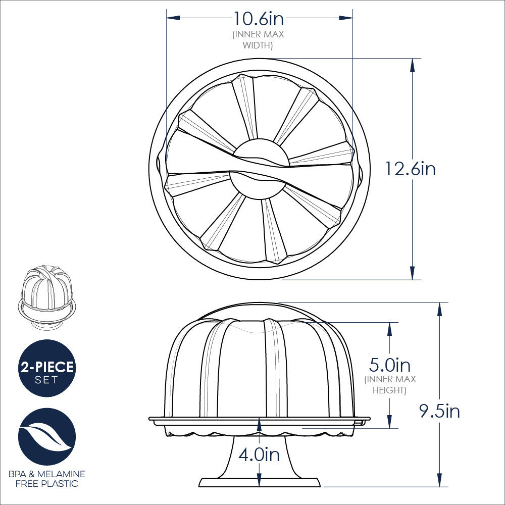 Bundt®  Cake Stand NW 50003
