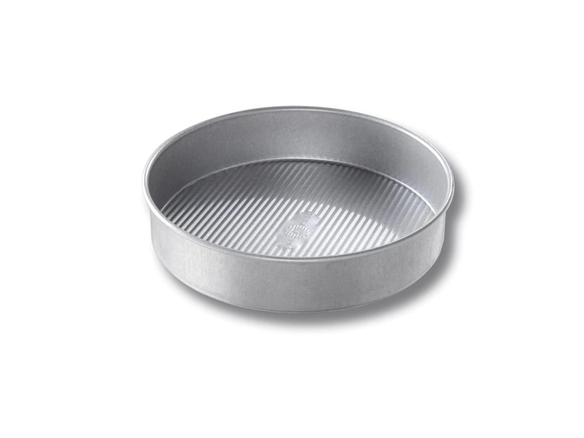 Cake Pan Round Handled 9" alum USA 1070LC-3-ABC