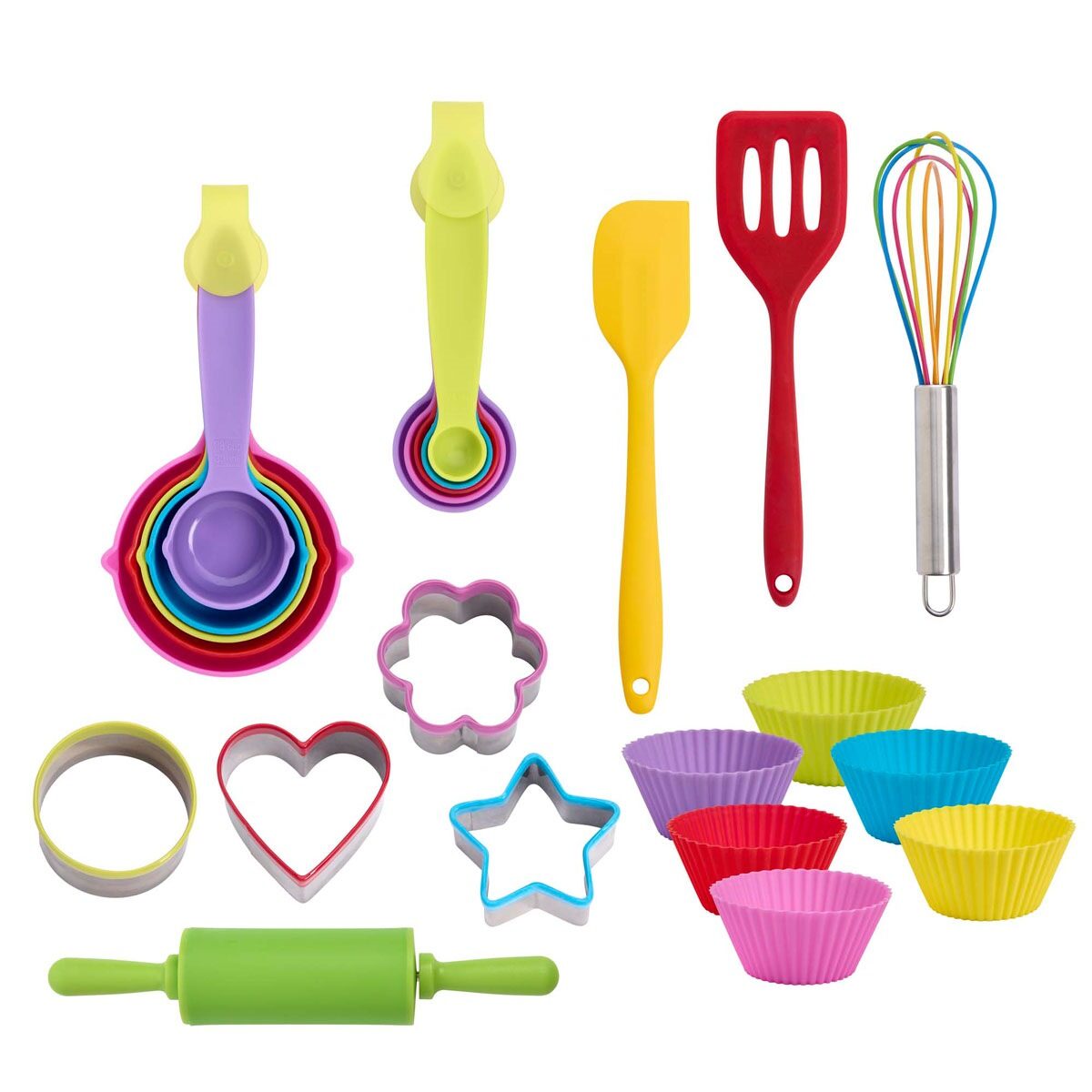 Kids Baking Set 24pc Mrs. A Baking HIC 22190