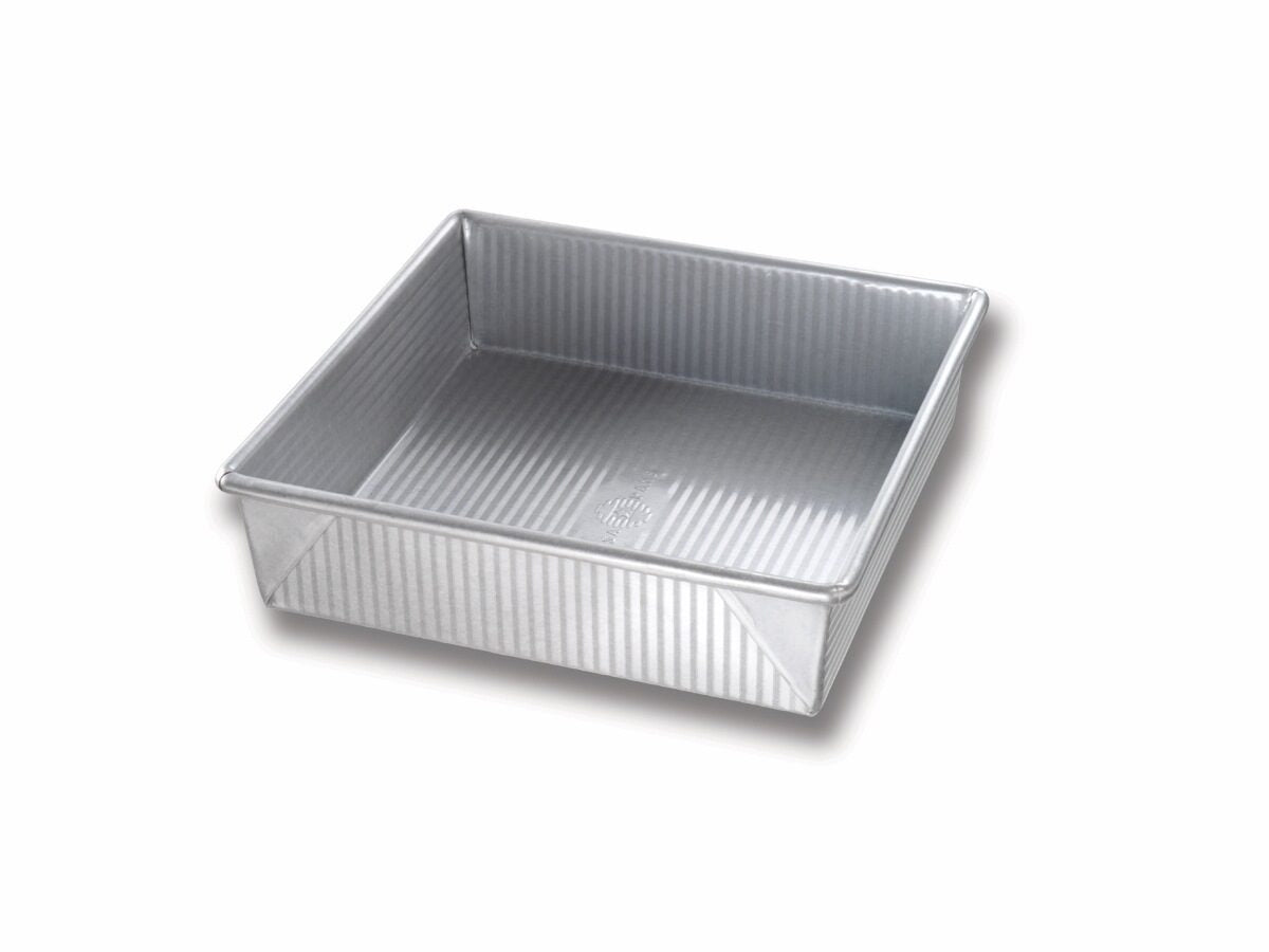 Cake Pan Square 8x8 alum USA 1120BW-6