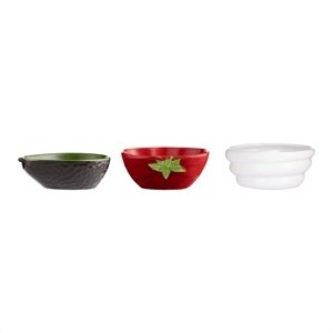 Fajita Dip Bowls - Set of 3 RW 1402.124U