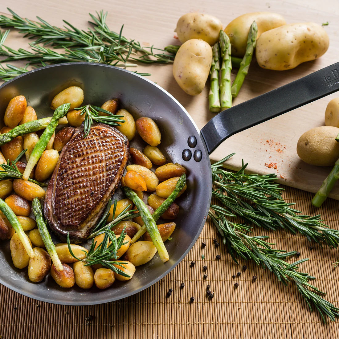 Fry Pan Carbon Steel 14" DEBUY 5610.36