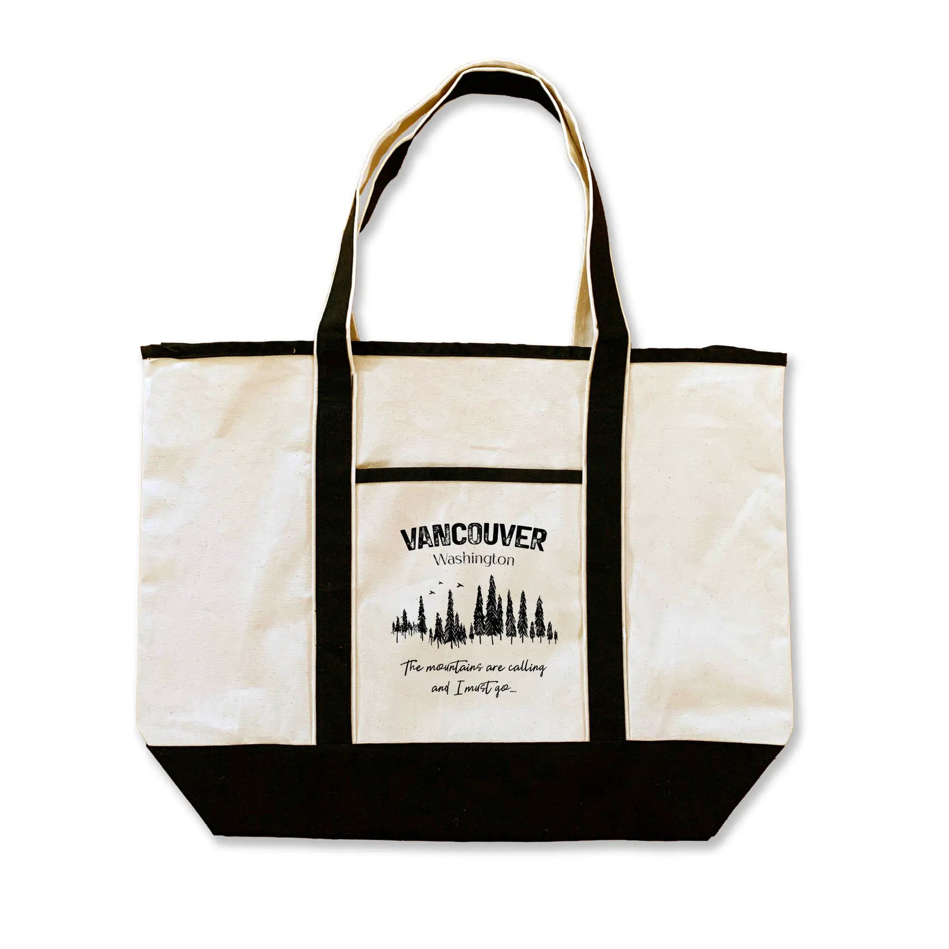 Tote Shop/travel Van med blk SP TTRIM-104-MED-BLK