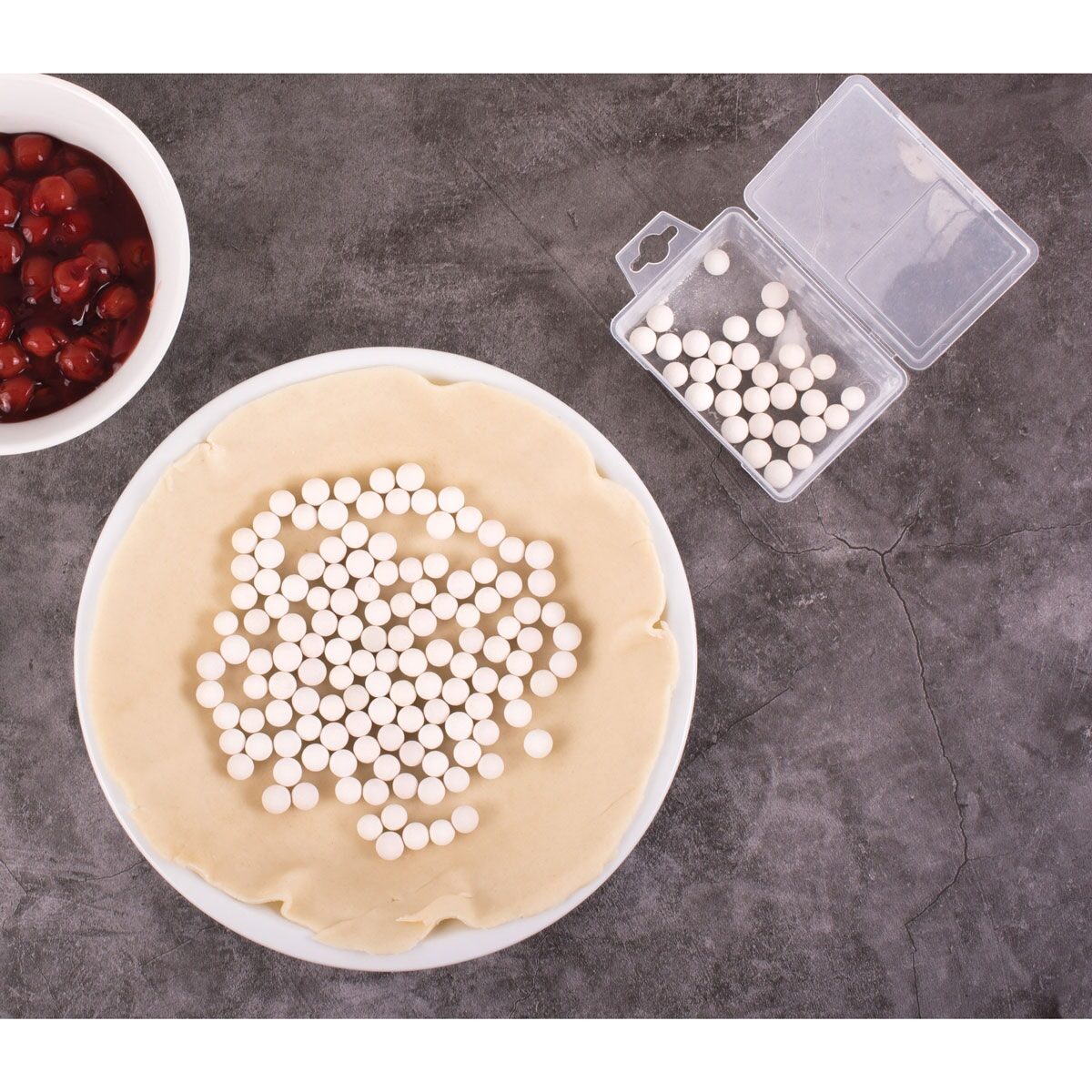 Pie Weights Ceramic Mrs. A HIC 108