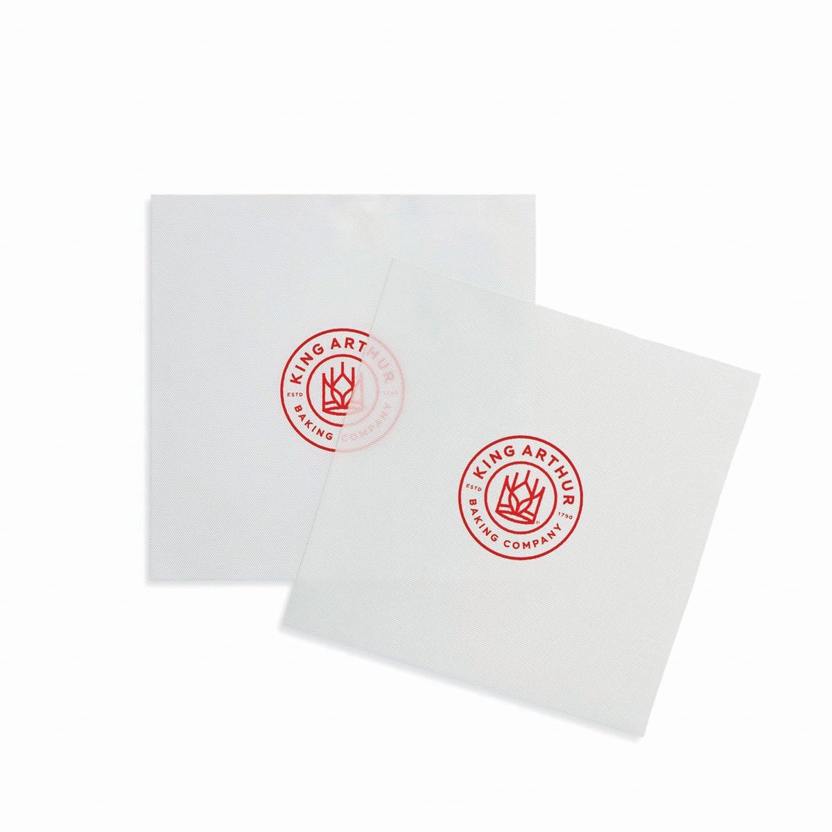 silicone nonstick pan liners square set of 2 8" HIC 50616k