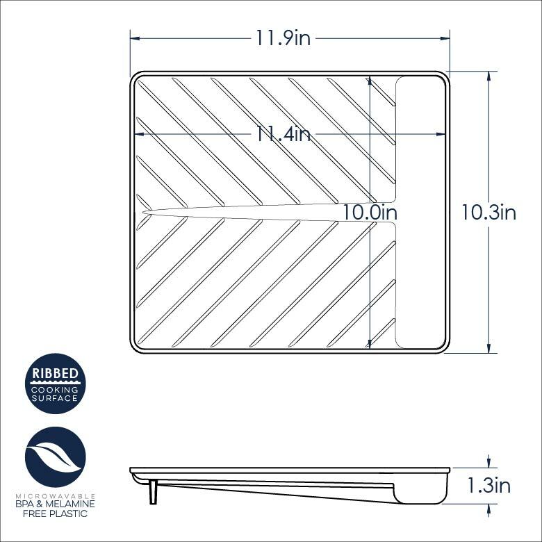 Bacon Tray Slanted NW 60150