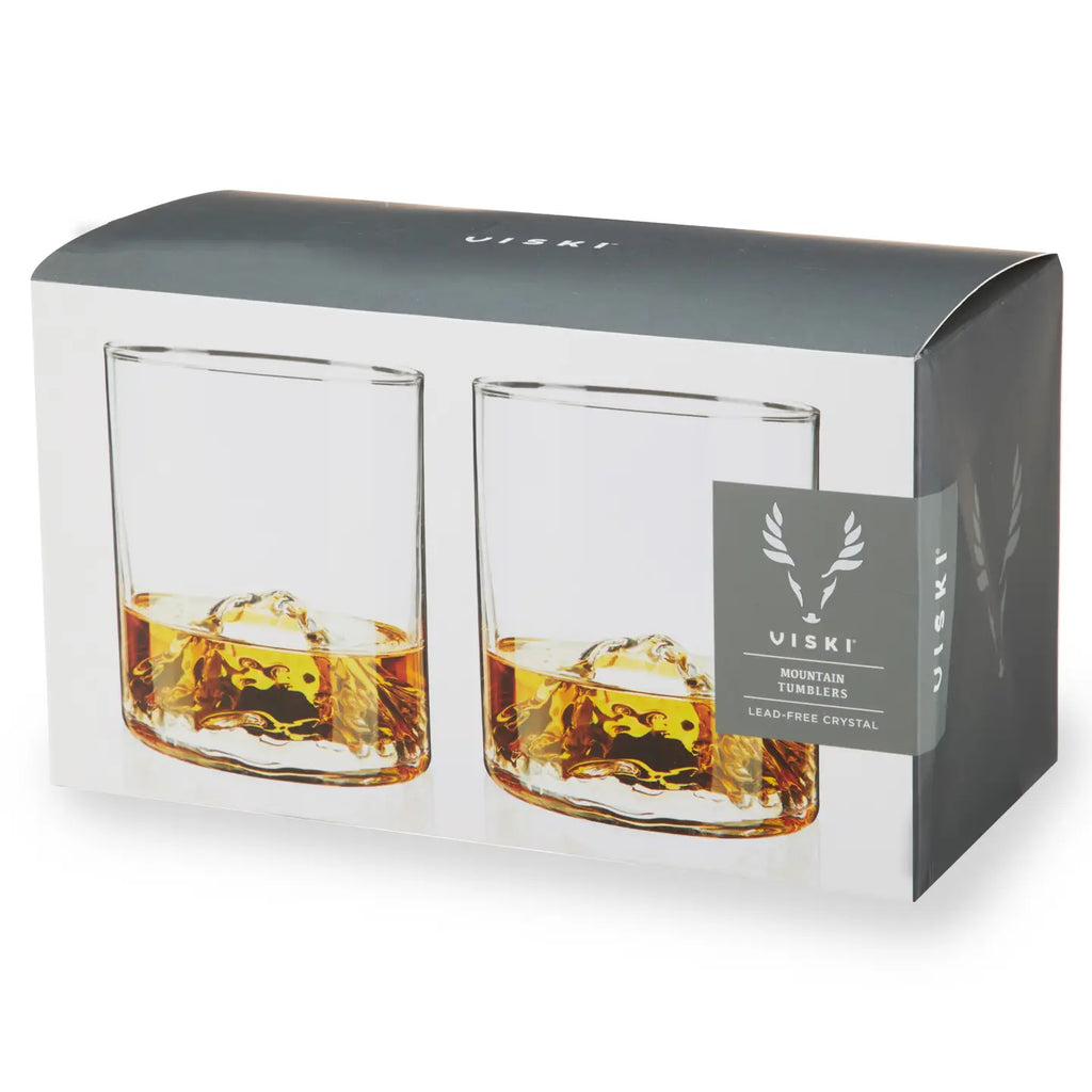 Mtn Crystal Tumblers PNW 2pc crys VISKI 1062