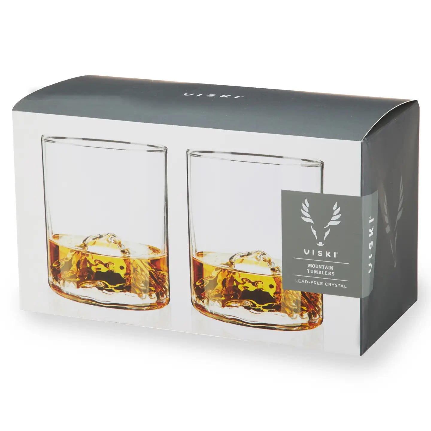 Mtn Crystal Tumblers PNW 2pc crys VISKI 1062