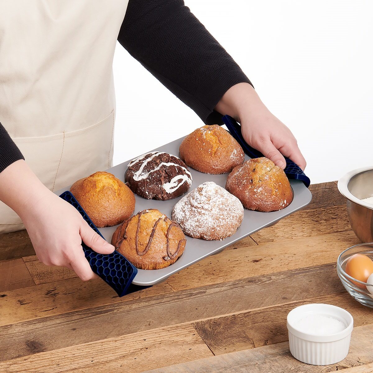 Trivet Honeycomb Navy Mrs. A HIC 43721nvy