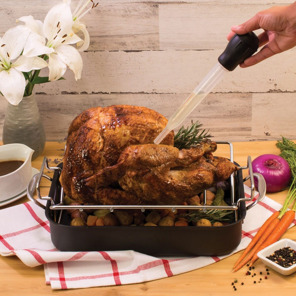 Roasting Heat Resistant Turkey Baster and Meat Marinade HIC 43794