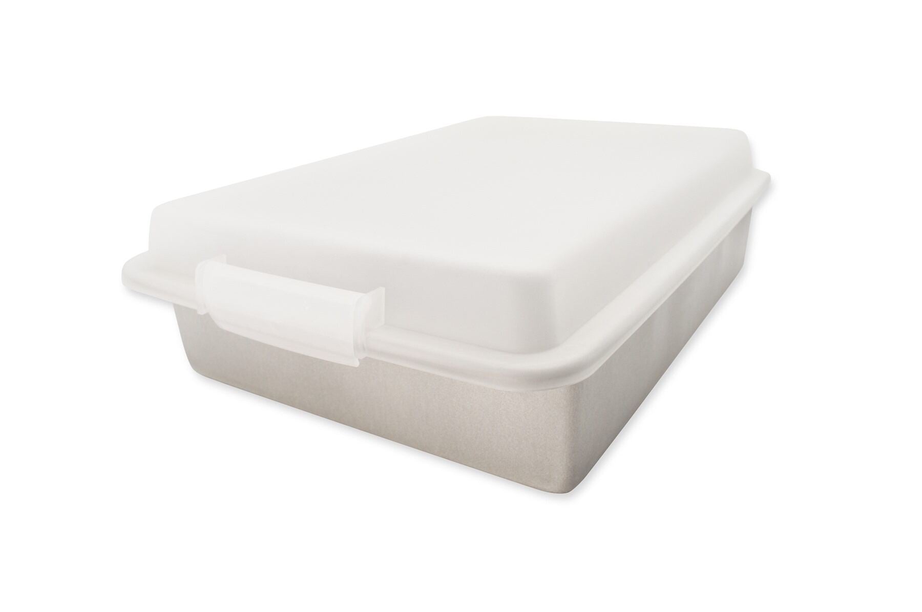 Lasagna Pan & Lid 13x10x3 alum USA 1111RCLD-ST