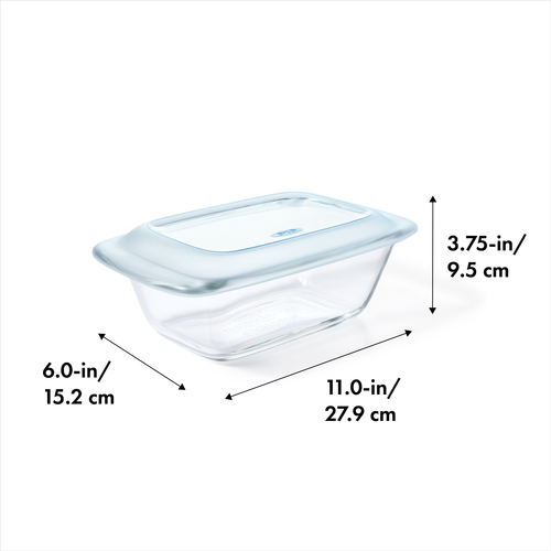 Glass Loaf Pan w/lid OXO 11249200