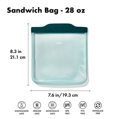 Reusable Bag Sandwich (28oz) lagoon OXO 11390500