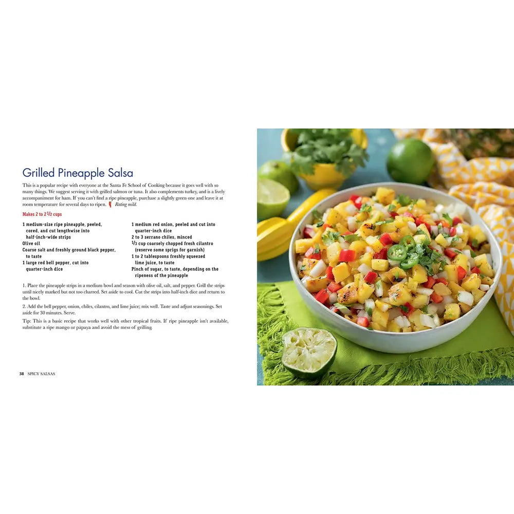 Cookbook Salsas and Tacos: the Santa Fe School of Cooking GS
