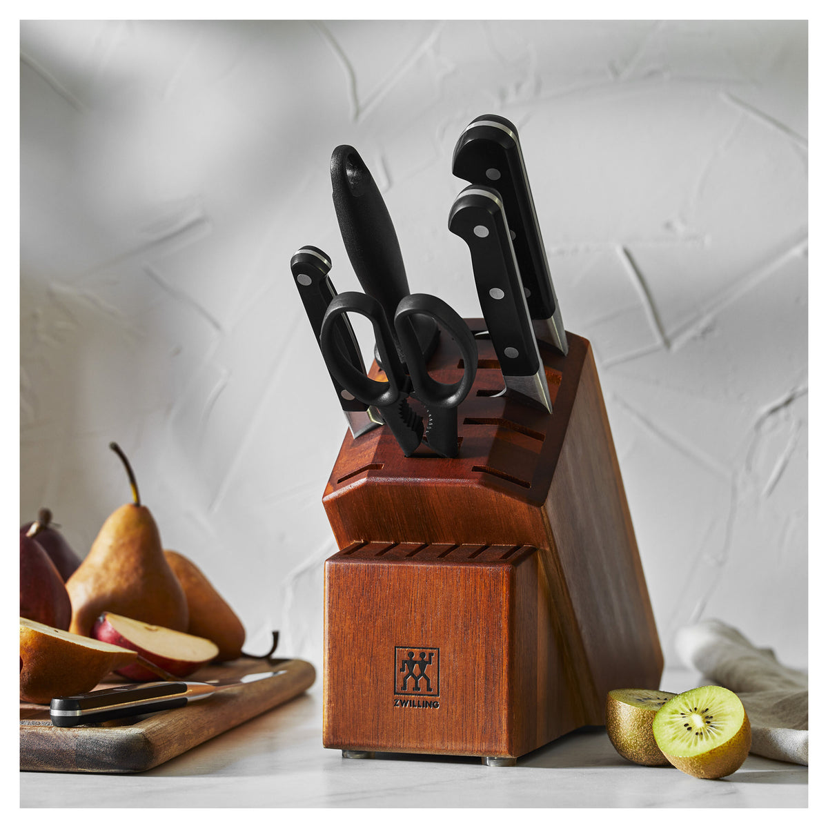 Knife Block Set Acacia Pro 7pc ZWIL 1019177
