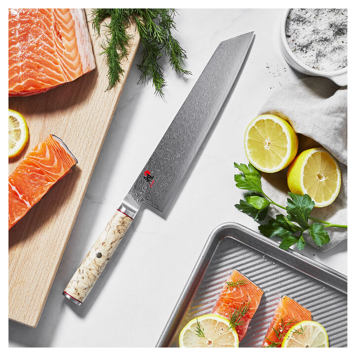 Kiritsuke Knife 9.5" Birchwood MIYABI 34379-243