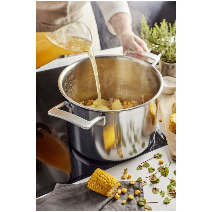 Stock Pot ss Industry 5 Demey 8.5qt ZWIL 1029677