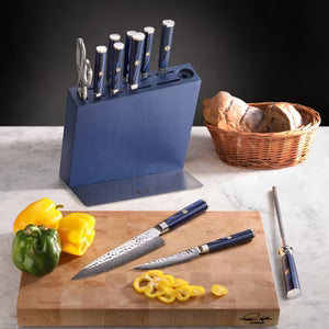 Knife Block 12pc blue Kita CANG 501790
