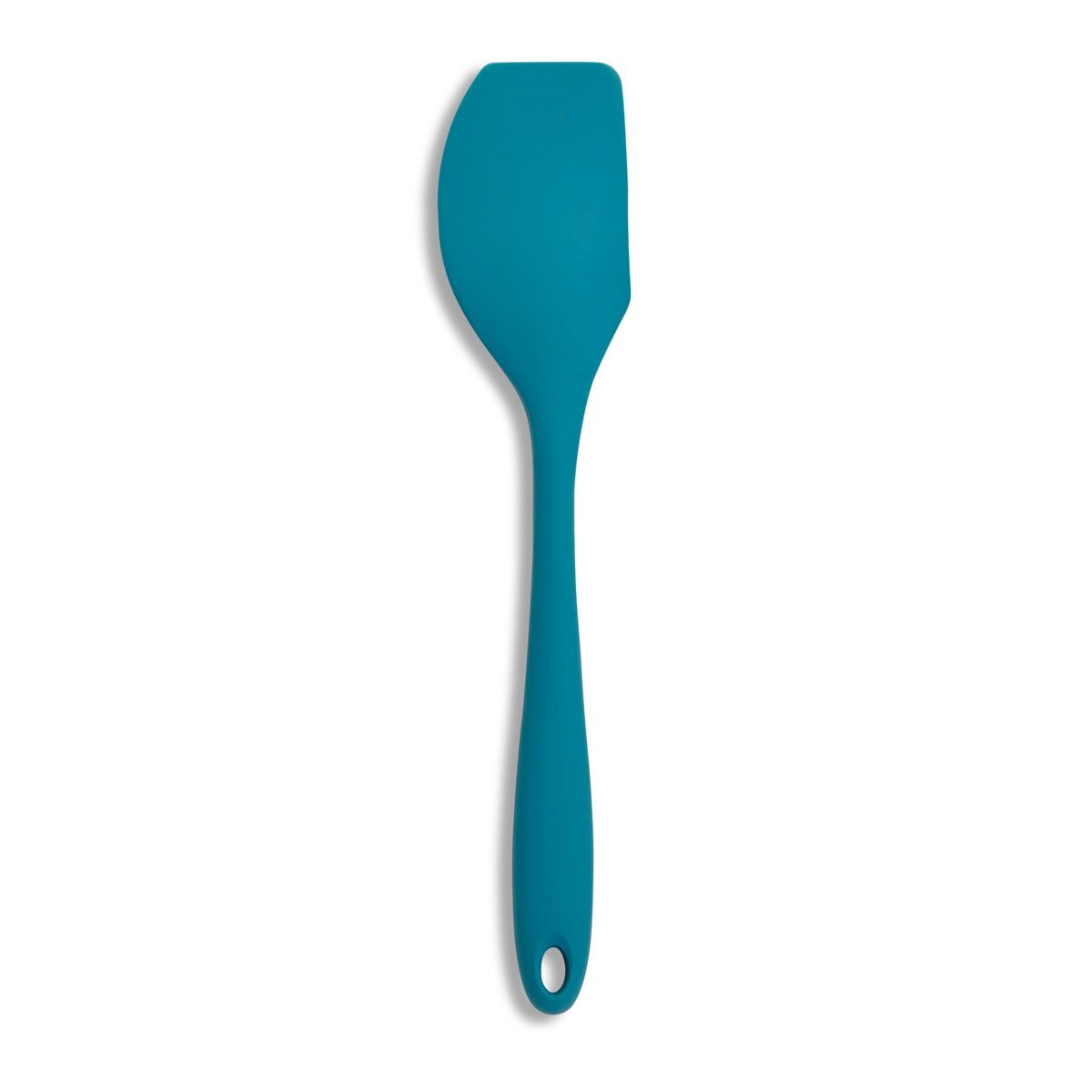 Scraper Spatula Silicone Turquoise 10" Mrs. A HIC 43638trq