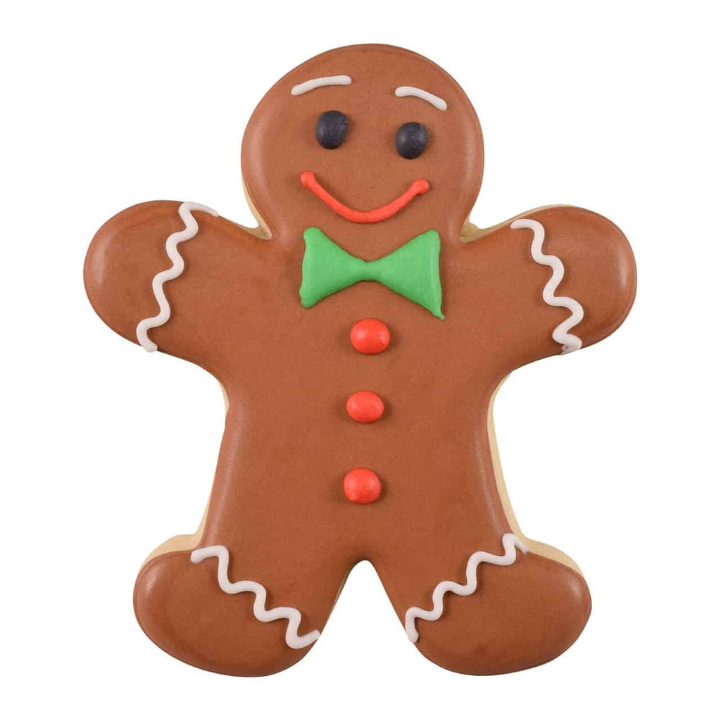 GINGERBREAD BOY 3.75" COOKIE CUTTER R&M 1129