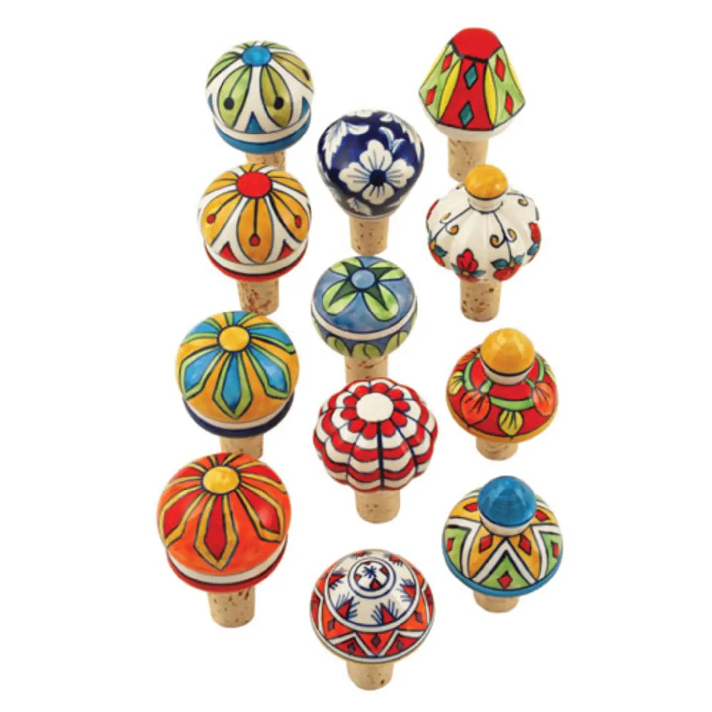 Wine Stopper - Assorted ceramic TWE 2352