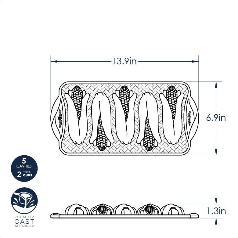 Pan, Corn Cakes NW 82777