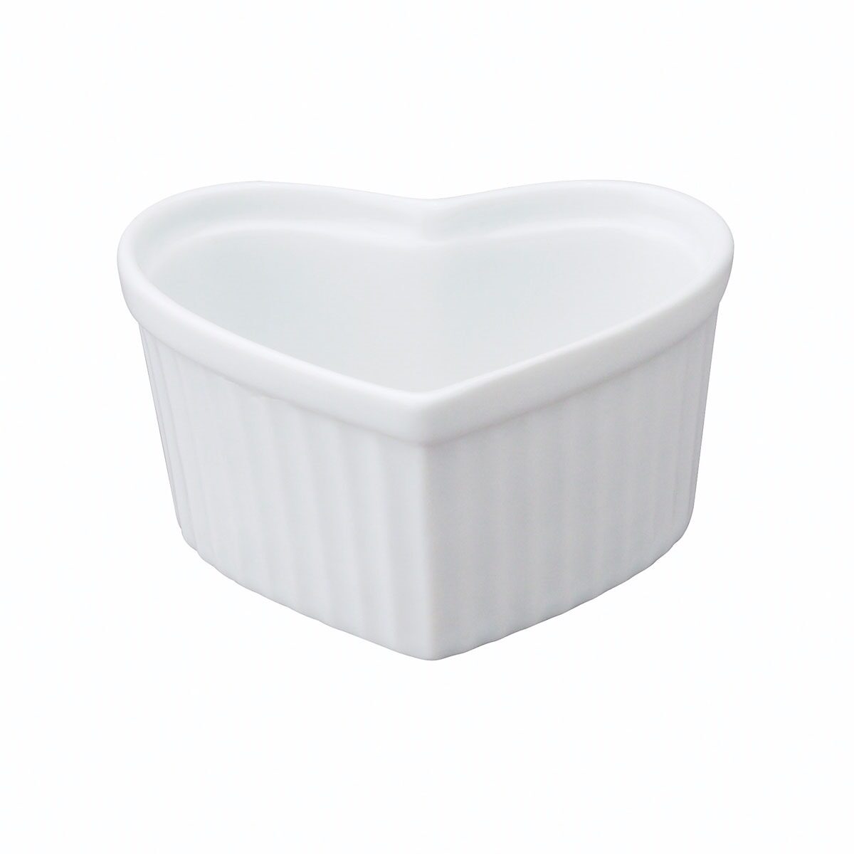 RAMEKIN DEEP HEART 6 OZ HIC 98035