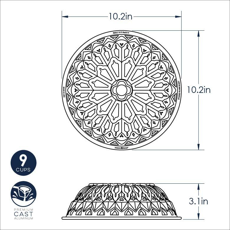 Bundt®  Pan, Stained Glass NW 88737