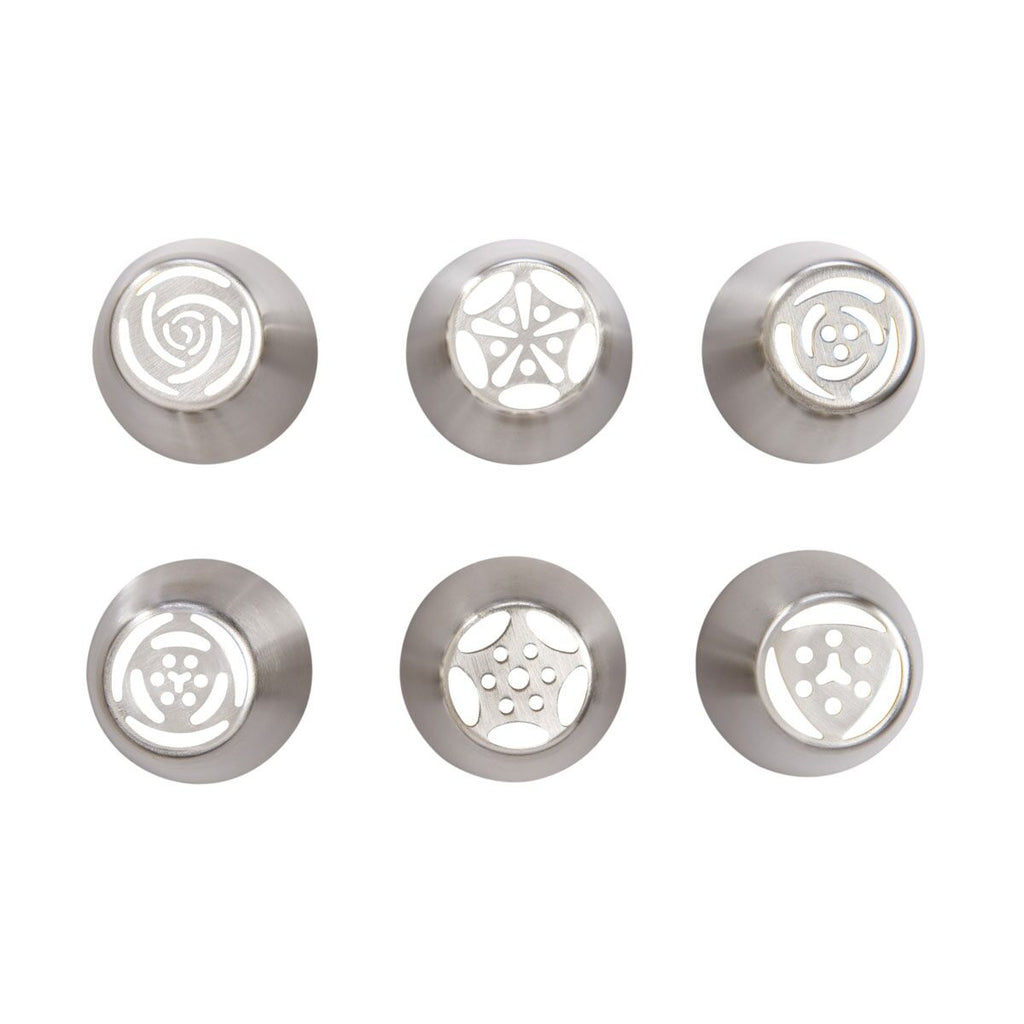 Decorating Set Russian 6 Tips Mrs. A HIC 22011