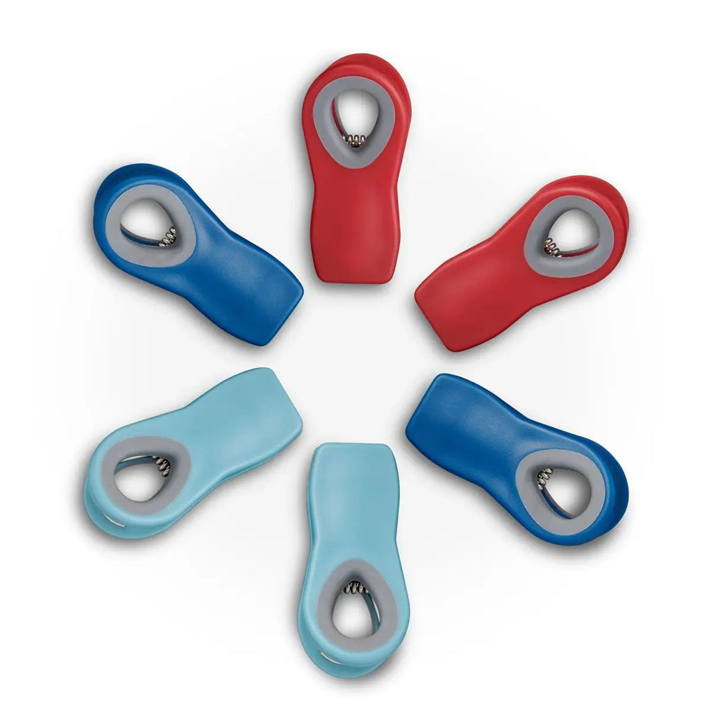 Bag Clips, Magnetic 6pc HIC 22148