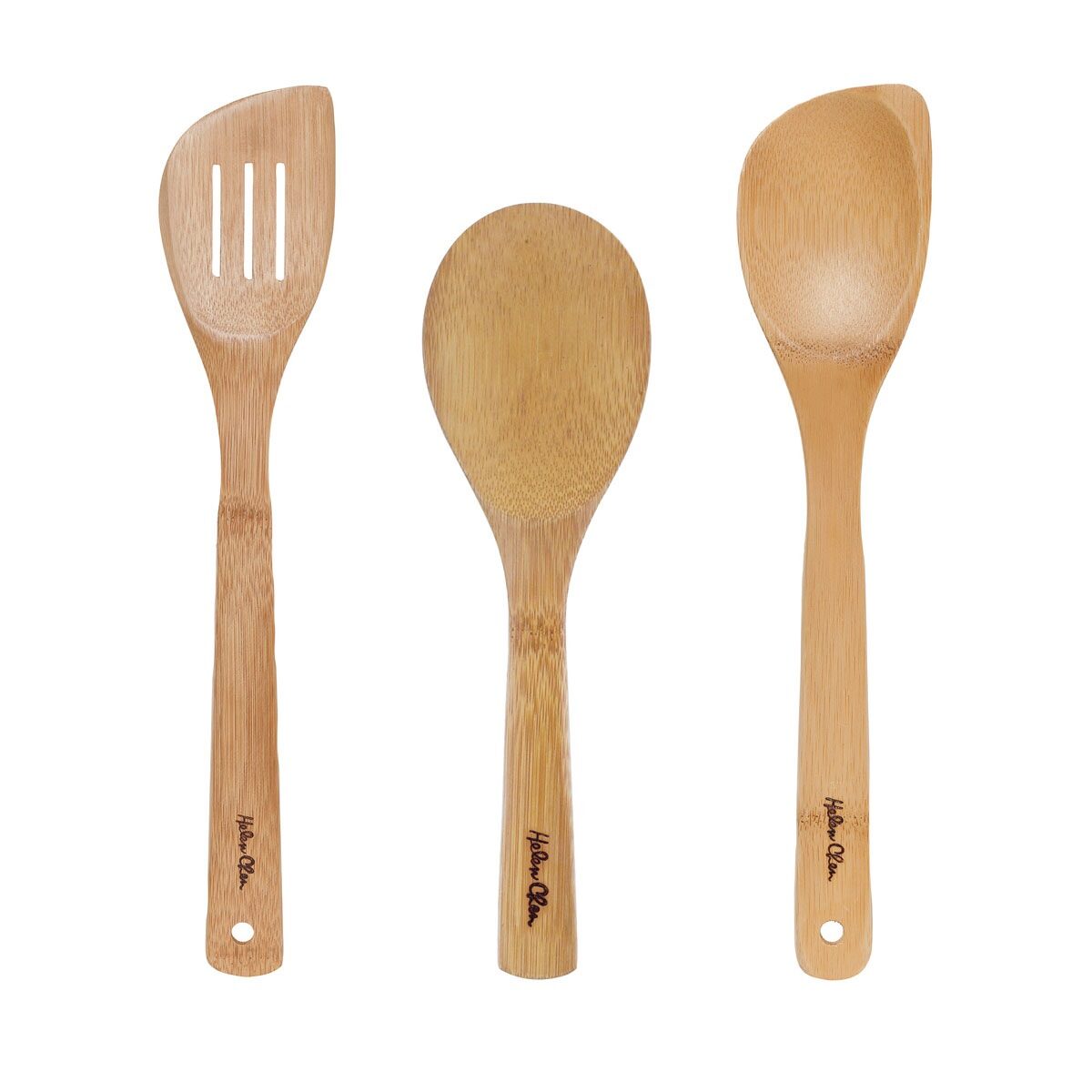 Bamboo Stir Fry Tools 3 pc Helen's Asian HIC 97145