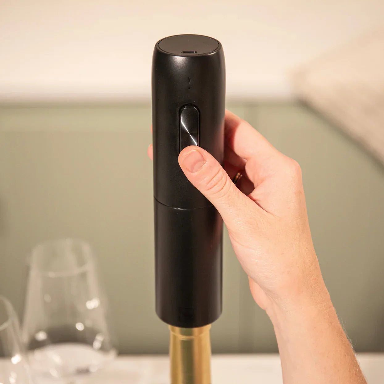 Electric Wine Opener Rechar VACU 91004606