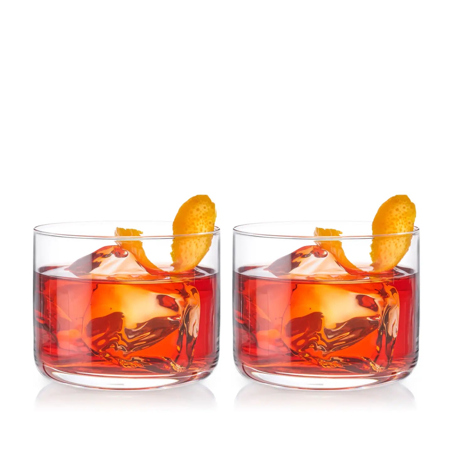 Lowball Negroni Glasses Raye 2pc crys VISKI 9839