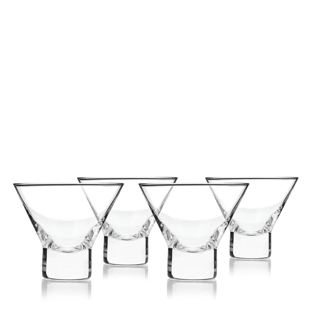 Martini Glasses HB stemless Raye 4pc crys VISKI 10283
