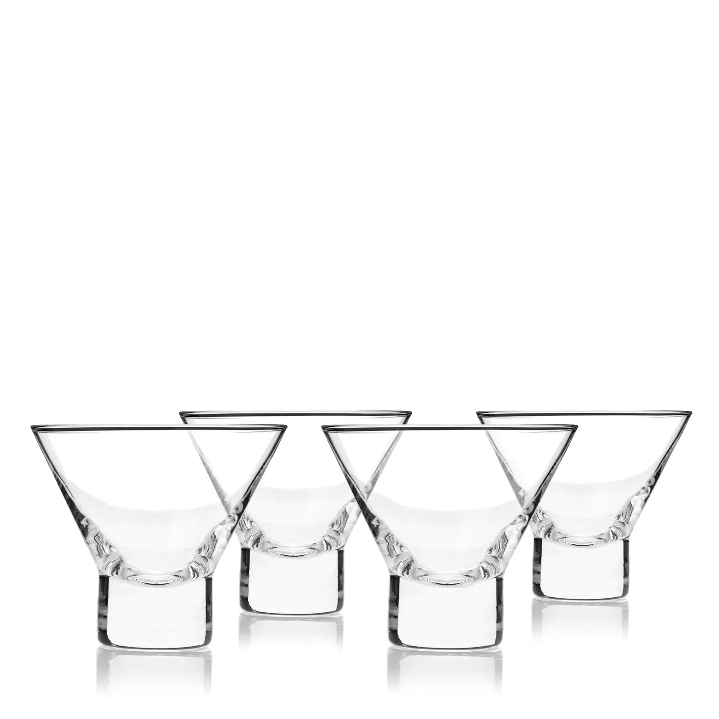 Martini Glasses HB stemless Raye 4pc crys VISKI 10283