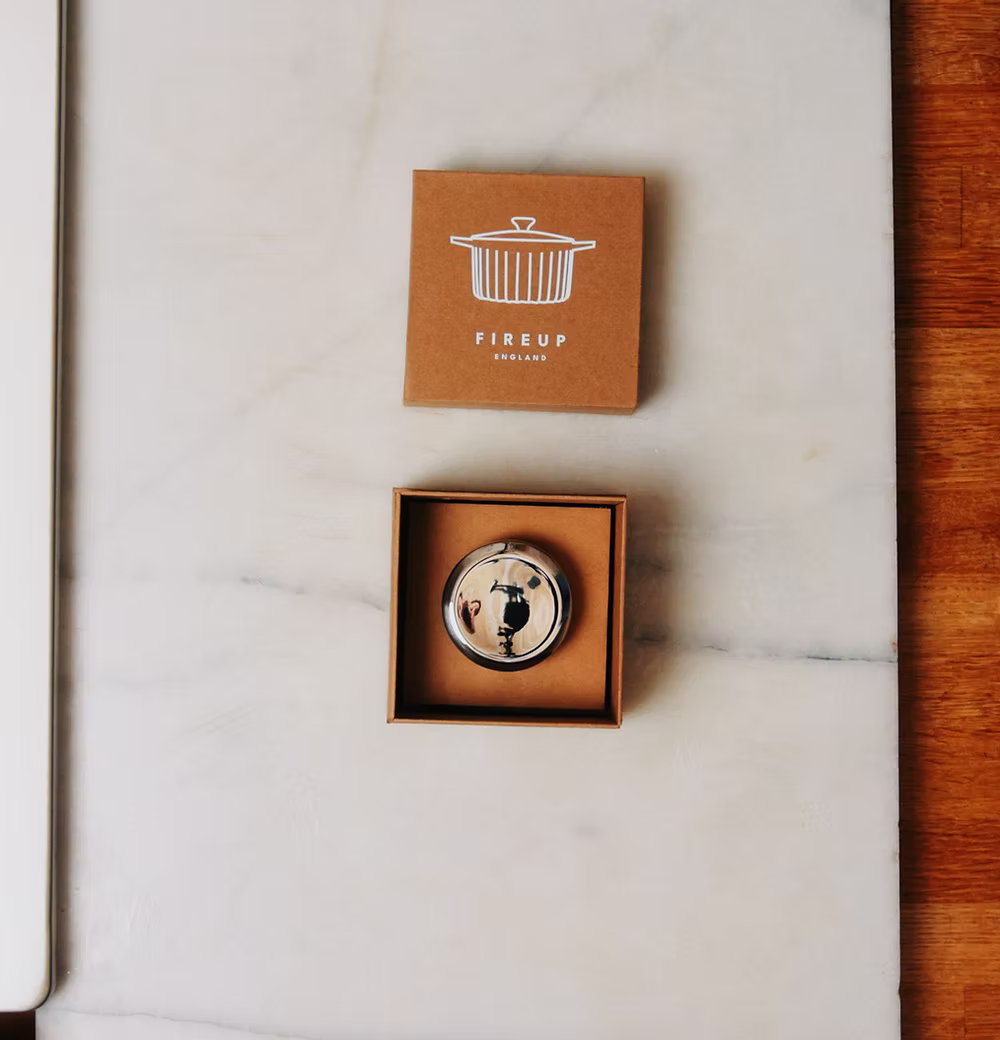 Knob for FireUp Cookware Silver ss FC020