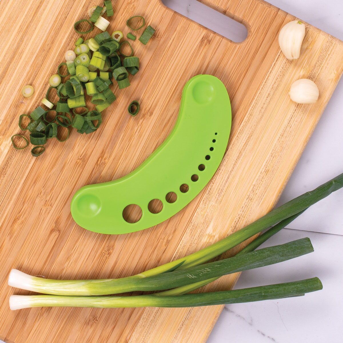 Herb Prep Stripper Mezzaluna Chopper HIC 93266