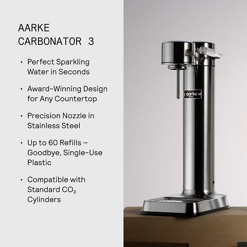 Carbonator "3" ss AARKE AAC3-PDSL-OS
