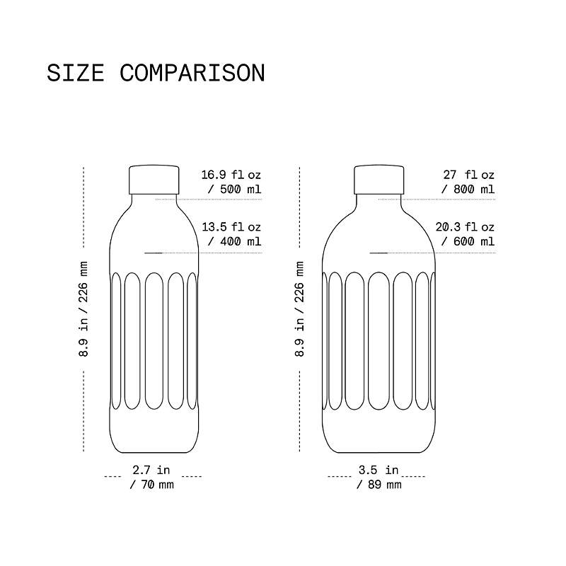 Bottle for Carbonator "Pro" SS AARKE A1095