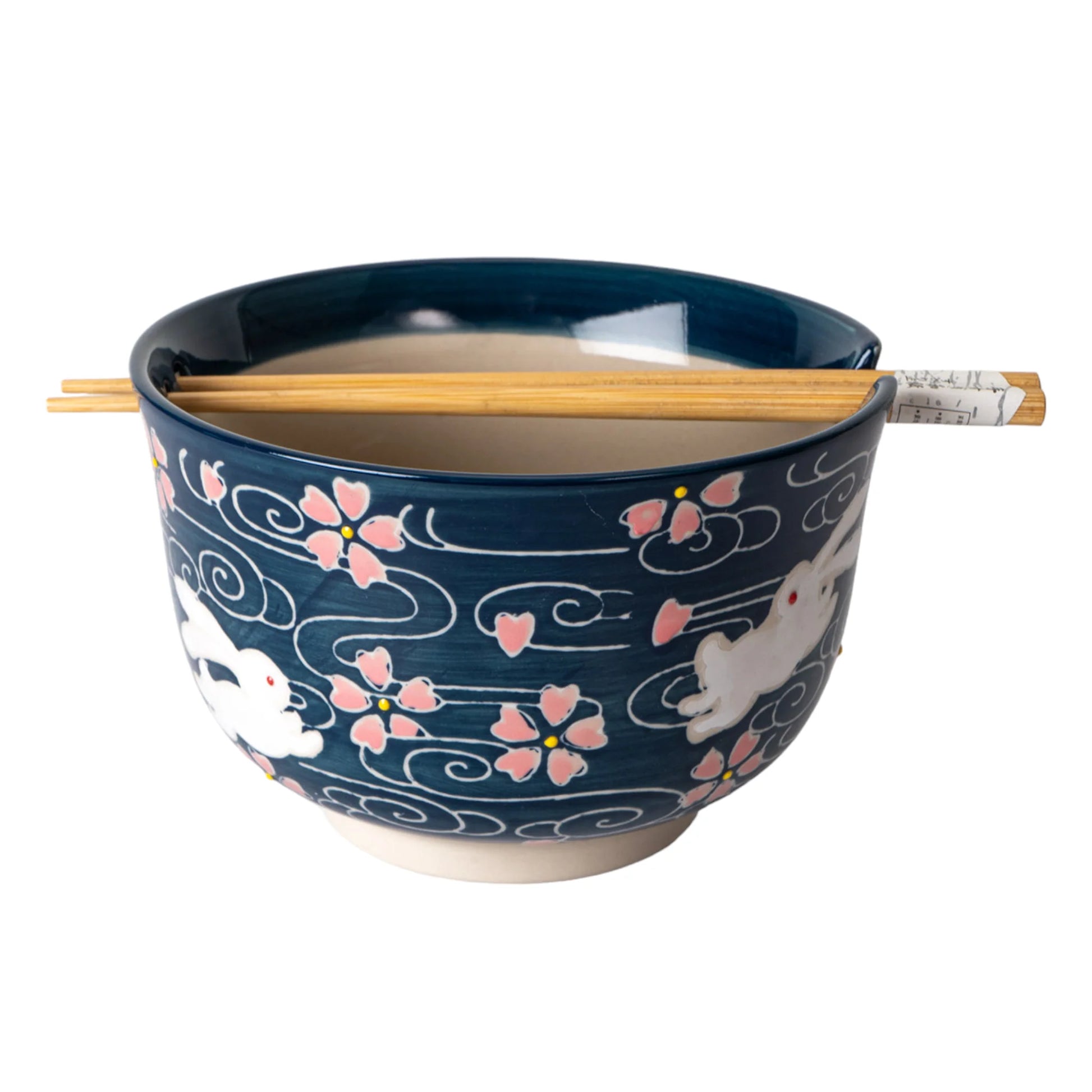 Noodle Bowl w/Chopsticks 24oz Rabbit UBTK BCH625-8190