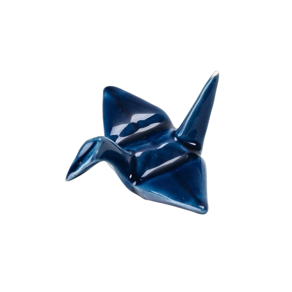 Chopstick Rest Origami Crane nvy UBTK CHR100-NV
