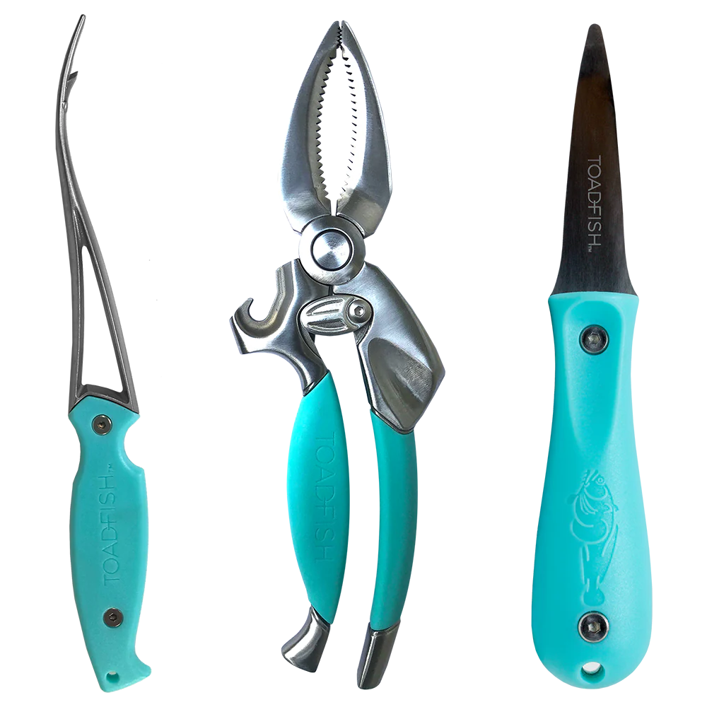 Kitchen Collection: Oyster Knife, Shrimp Cleaner, & Crab Cutter TOAD 1011