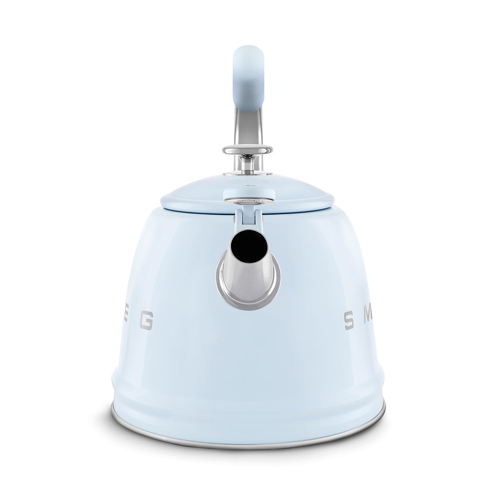 WHISTLING TEA KETTLE PASTEL BLUE SMEG CKLW2001PB