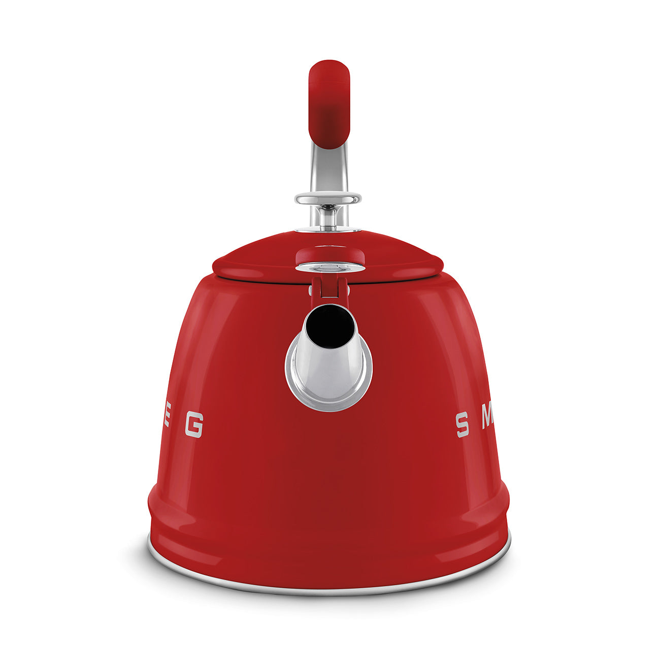 WHISLTING TEA KETTLE RED SMEG CKLW2001RD